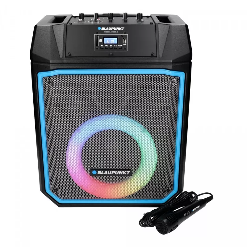 Sistema audio MB08.2 PLL FM USB/SD/BT Karaoke LED