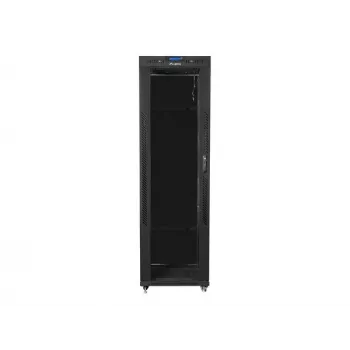 Armadio rack autoportante LANBERG 42U FF01-6842-12BL 600×800×2127,5 mm, 1200 kg, IP20, serratura a chiave, ruote