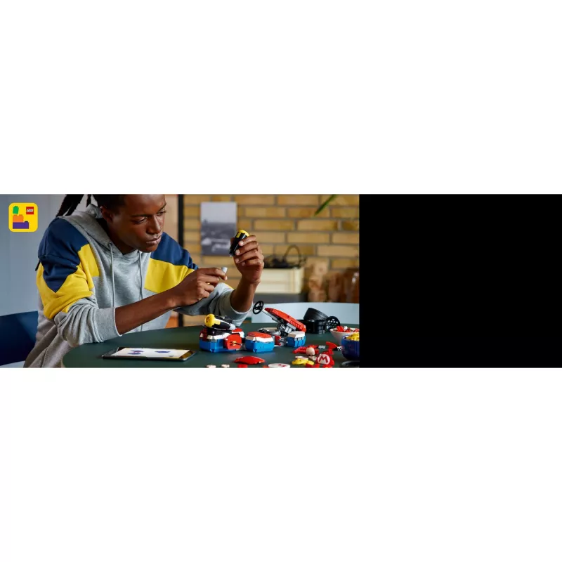 72037 Super Mario Mario Kart: Mario & Kart Standard, giocattolo da costruzione