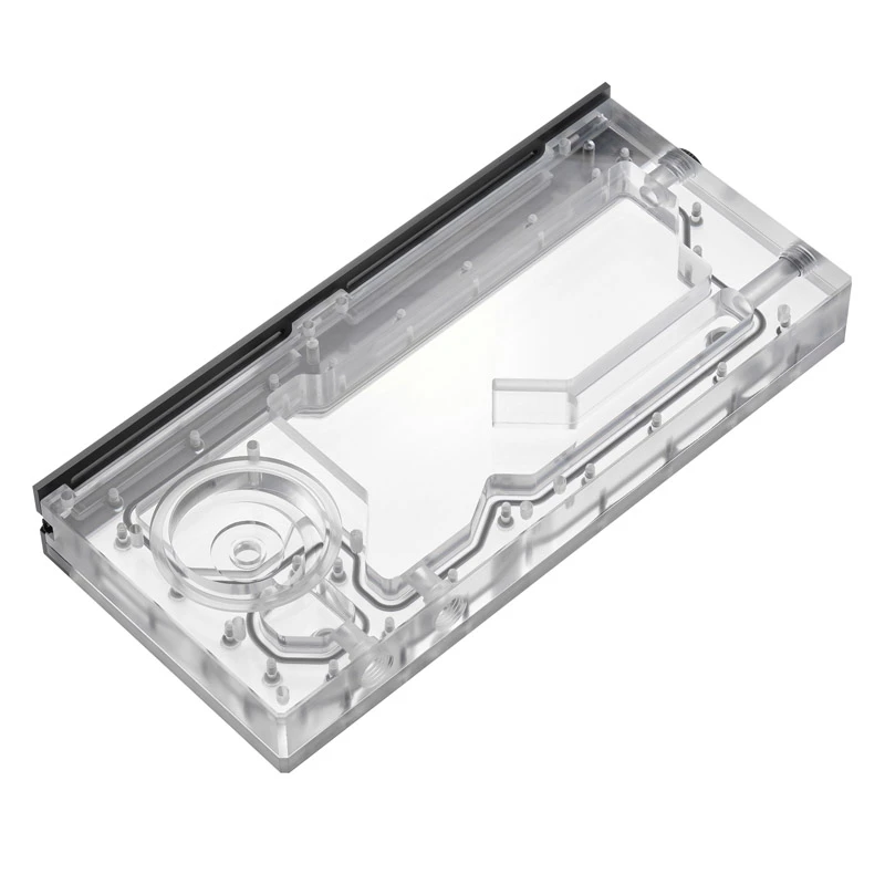 Phanteks R260C Reservoir – piastra posteriore in acrilico trasparente per D5 ARGB LED