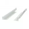 Guida a L di montaggio ALLNET lunghezza regolabile 502–849 mm grigio chiaro, coppia
