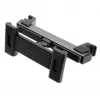 Supporto per tablet FIXED PASSENGER Max — alluminio e plastica, grigio siderale, supporto fisso per poggiatesta
