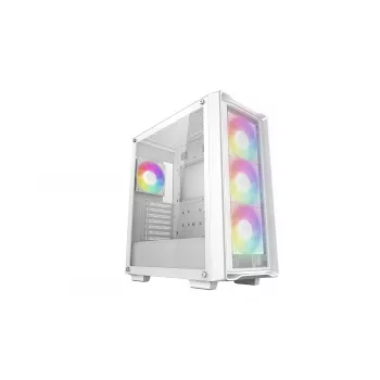 Case Midi Tower DeepCool CC560 MESH V2 WH bianco