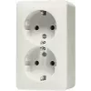 JUNG presa Schuko 6020A AP600 2 vie bianco 6020A (6020A)