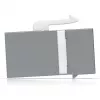 Keystone-Kupplung Ubiquiti UACC-Keystone-Coupler-C6A piatto acciaio inox RJ-45