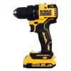 Avvitatore trapano a batteria DCD708D2T, 18Volt giallo/nero, 2x batteria Li-Ion 2,0 Ah, in TSTAK Box