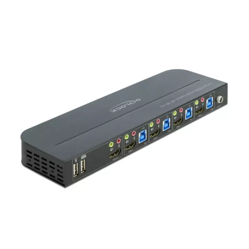 KVM-Switch DeLOCK 11483 nero