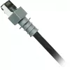 Cavo di rete PatchSee PCI6-DPF/100 RJ-45 Cat6a 30 m nero