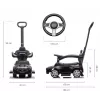 Auto scivolo milly mally Mercedes Classe C nero, modello 6107
