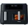 Friggitrice ad aria duale HF 9500 DUO (nero, 2.400 Watt, 2 cestelli 6 L + 3,5 L)