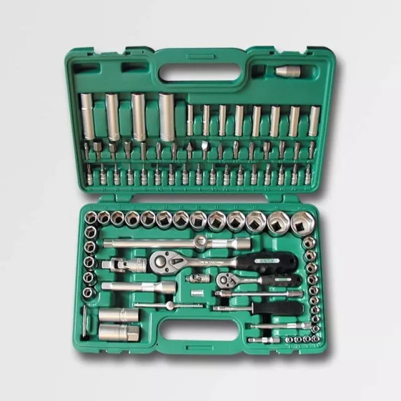 Set di chiavi HONITON 94 pezzi Professional H4060 — chiavi combinate e a bussola, valigetta