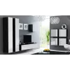 Armadietto Cama Square VIGO 50/50/30 nero/bianco lucido
