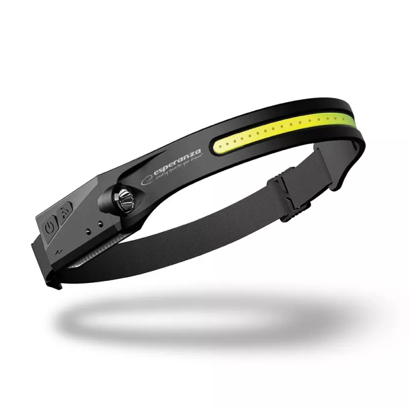 Esperanza EOT067 torcia nero, lampada frontale LED