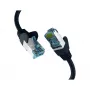 EFB-Elektronik cavo patch RJ45 con cavo Cat.7, nero, 3m, S/FTP PIMF