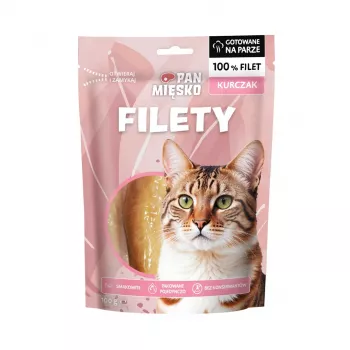 Snack per gatti Pan Mięsko Filetti di Pollo 100 g