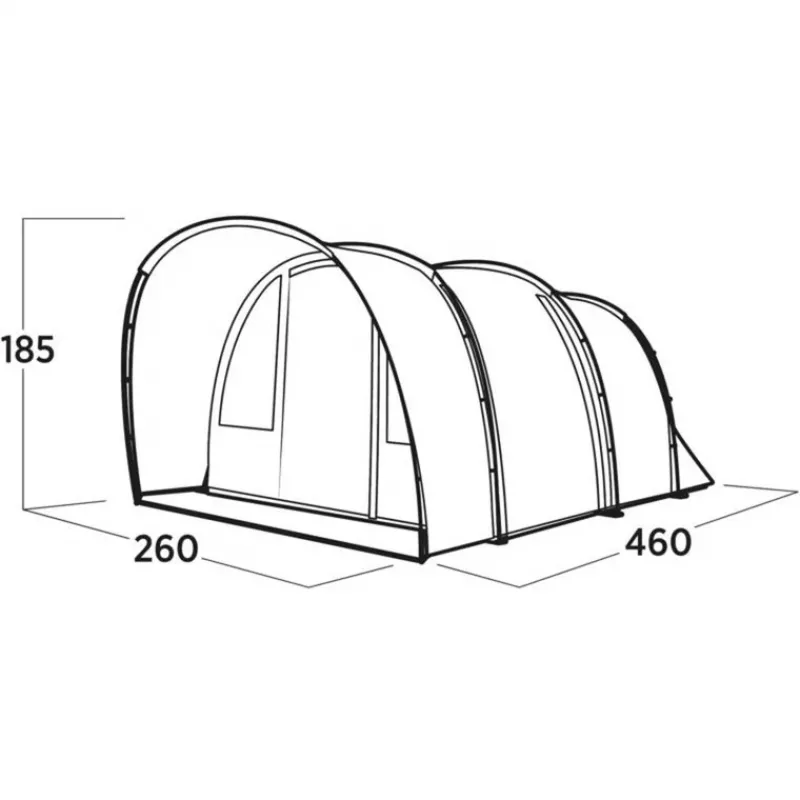 Tenda Easy Camp | Skarvan 4 | 4 persone | blu