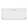 Logitech Multi-Device K380 - Tastiera - Wireless - Bluetooth 3.0 - Tedesca - Off-White