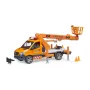 Veicolo BRUDER MB Sprinter piattaforma di lavoro età consigliata 3+