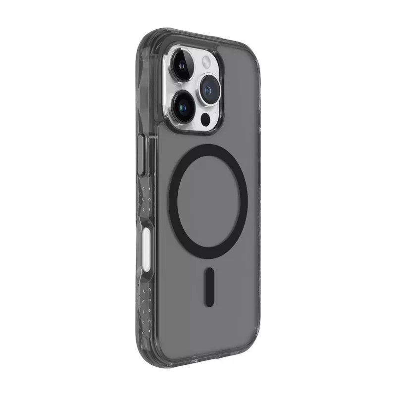 Cover LAUT CRYSTAL MATTER X iPhone 16 Pro Max trasparente nero