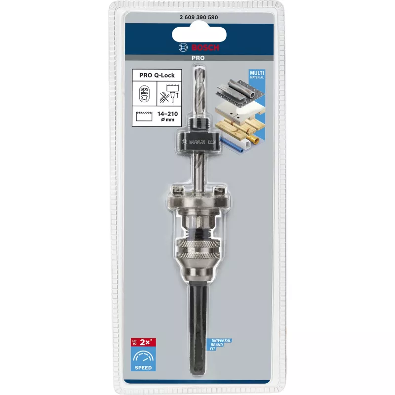 Bosch 2 609 390 590 accessorio per trapano adattatore per seghe a tazza