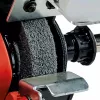 Levigatrice da banco TC-XG 75 Kit (rosso/nero, 150 Watt, ampio set di accessori per lucidatura e levigatura)