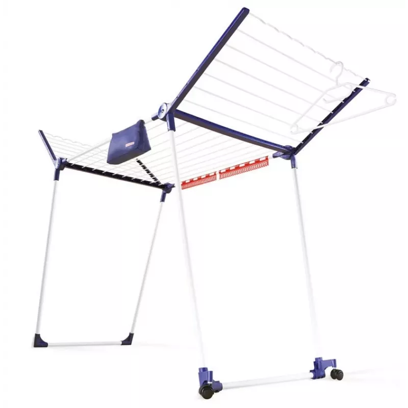 Stendibiancheria da terra Leifheit Pegasus 200 — blu/bianco
