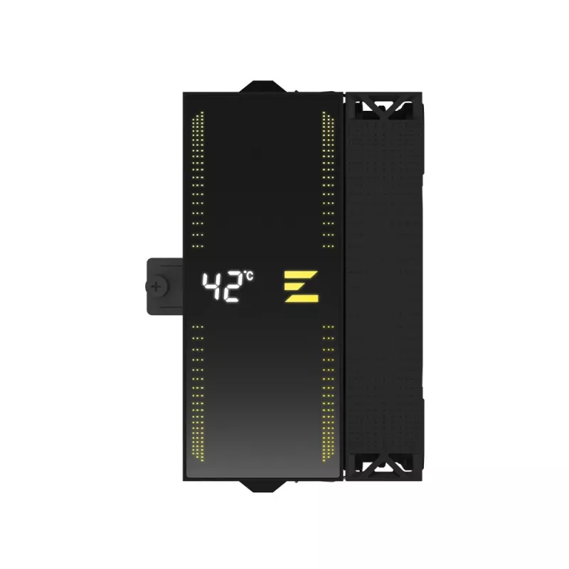 Dissipatore per processore Zalman CNPS13X DS, dissipatore CPU, Nero