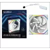 Lian Li UNI FAN SL Wireless 120 Reverse Blade G99.12RSL1W1W.00 ventola per case da 120 mm ARGB PWM, bianca