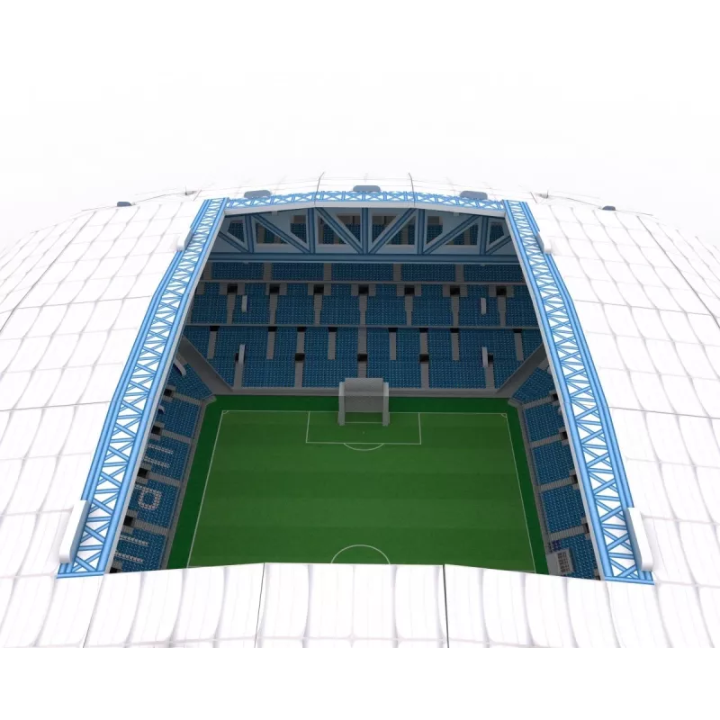 Puzzle 3D cubicfun modello stadio Lech-Poznan – riproduzione stadio in scala da assemblare, componenti in cartone, numero modello 306-20257