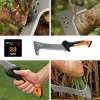 Sega a mano Fiskars 1051233 seghetto ad arco 23 cm nero, arancione, argento