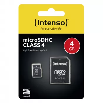 Scheda di memoria Intenso 4 GB MicroSDHC Class 4 3403450