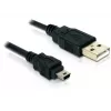 Cavo USB DeLOCK 82252 USB 2.0 1,5 m USB A Mini-USB B nero