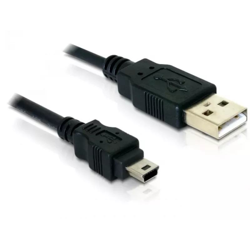Cavo USB DeLOCK 82252 USB 2.0 1,5 m USB A Mini-USB B nero