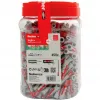 fischer Tassello DUOPOWER 8x40 BigBox grigio chiaro/rosso 450 pezzi richiudibile (570549)