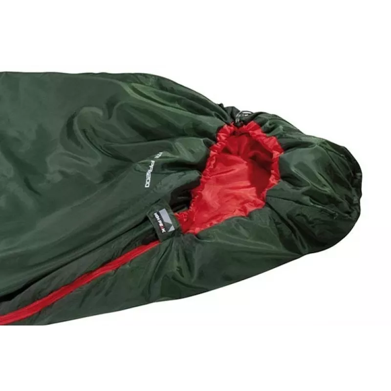 Sacco a pelo High Peak Lite Pak 1200 Poliestere verde, rosso 23263