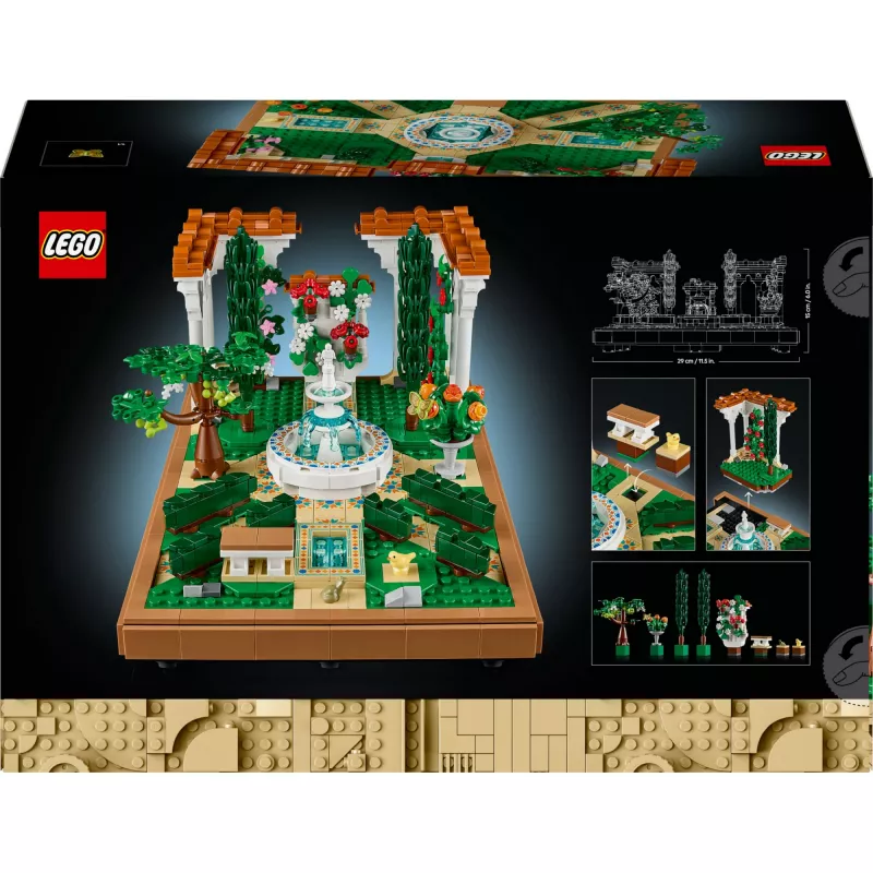 LEGO ICONS 10359 Giardino con fontana