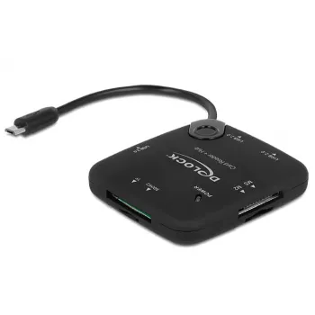 Lettore di schede DeLOCK 65529 USB 2.0 nero