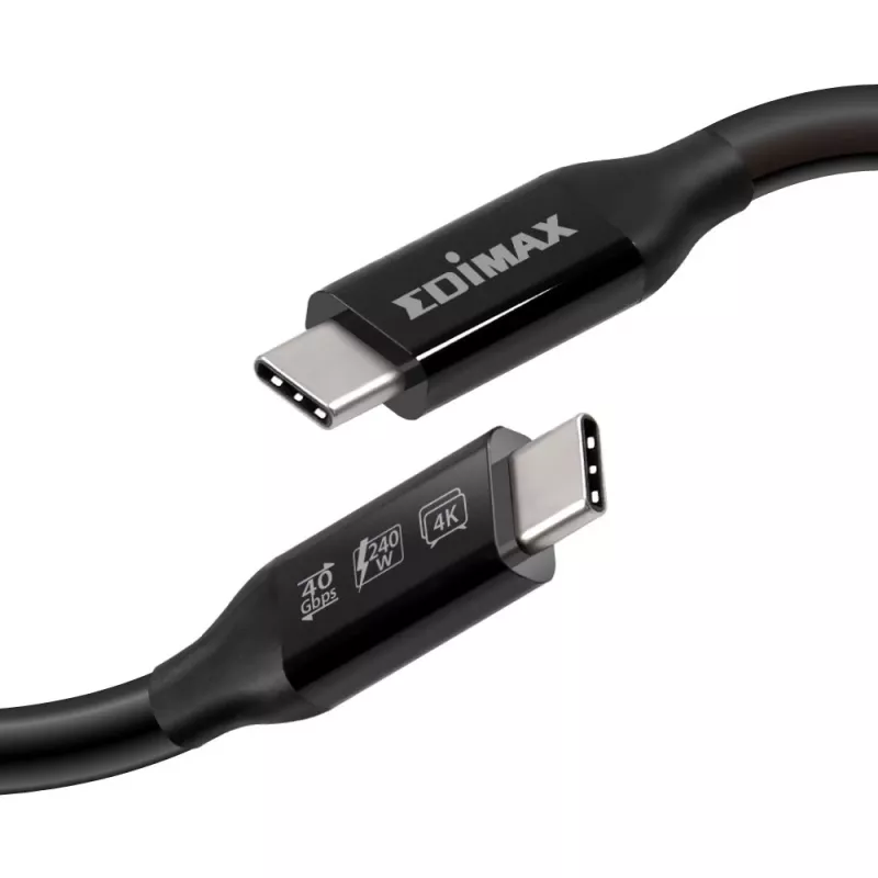 Edimax UC4 1 m 40 Gbit/s nero