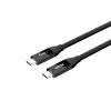 Cavo USB-C Unitek C14100ABK01-2M – 2 m, 100 W Power Delivery, 40 Gbit/s dati