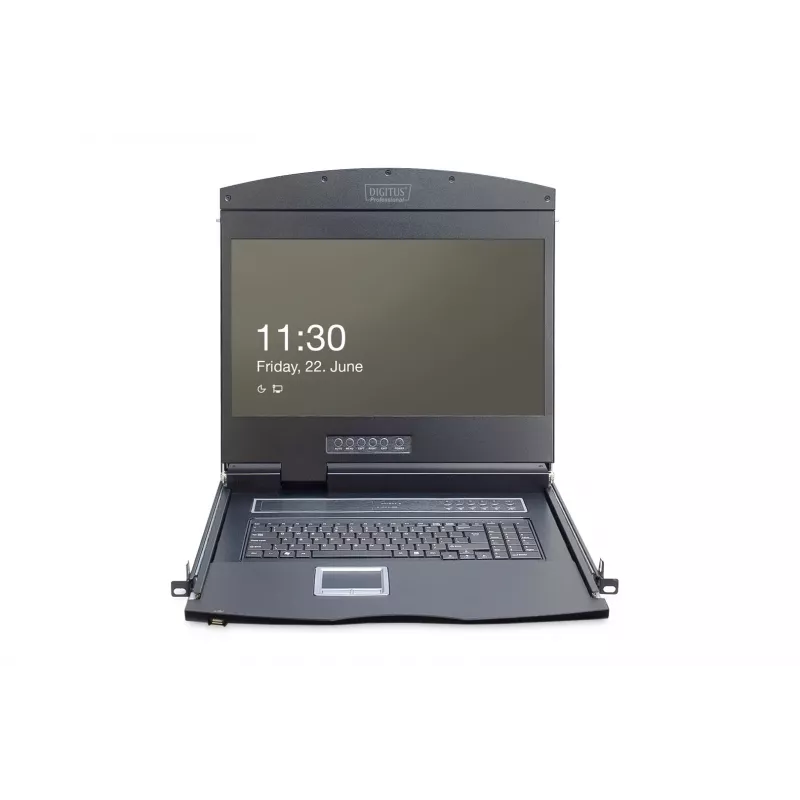 Console rack LCD KVM 19 pollici 16 porte DIGITUS DS-72211-3US