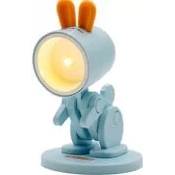 Lampada da tavolo RealPower 486317 LED blu arancione 1 lampadina batteria