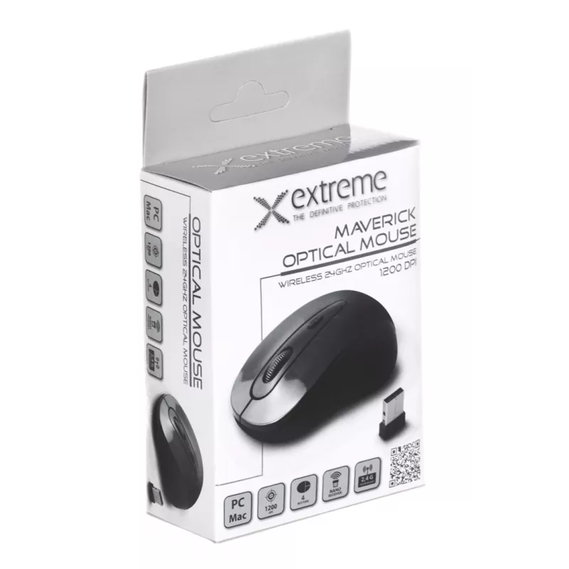 Extreme XM104K mouse USB Type-A ottico 1000 DPI per destrimani