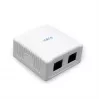 Scatola da incasso per accessori cavi CAT6 UTP/2P NCAC-2U6-01 Gembird