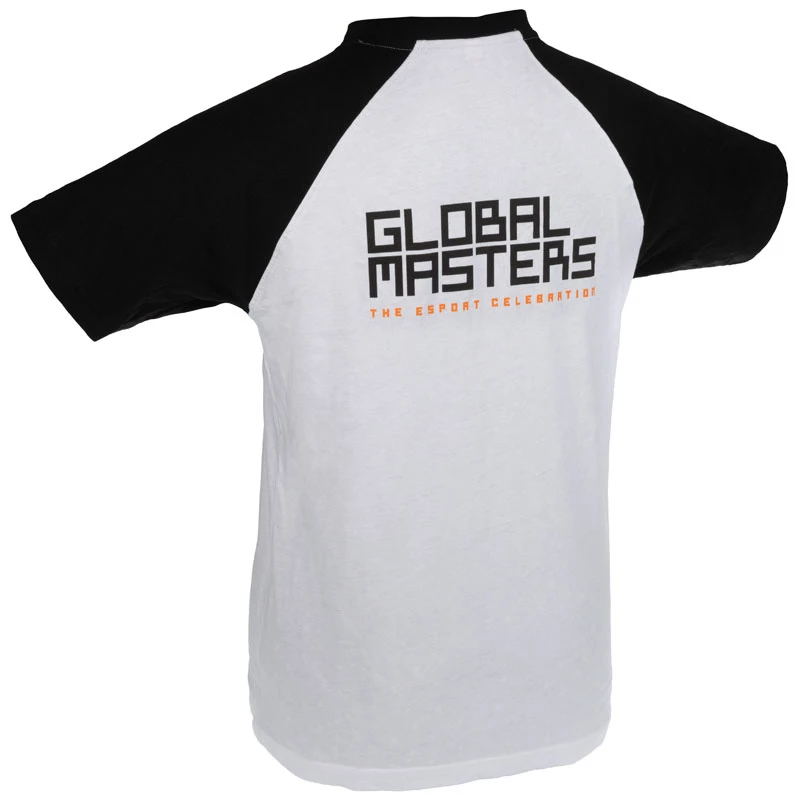 T-shirt Global Masters GM Logo - bianco (S)