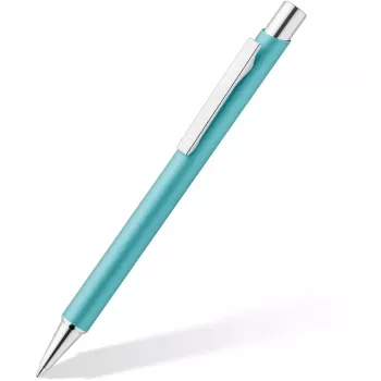 Staedtler elance 421 45 penna a sfera a scatto, turchese, inchiostro blu