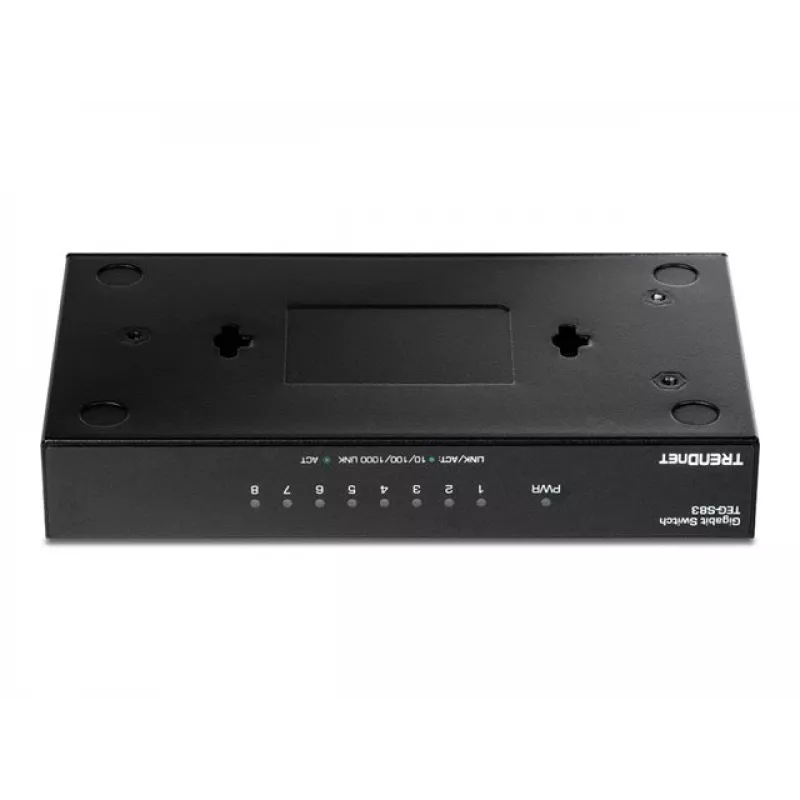 TRENDNET switch 8 porte Gigabit con case in metallo