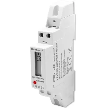 Contatore elettronico monofase QOLTEC 50993 230V 30A