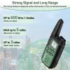 Ricetrasmettitore portatile Baofeng BF-T25E — 16 canali, 2×1400 mAh Li‑Ion, VOX, LCD, verde, set da 2