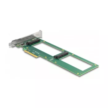 Scheda DeLOCK PCI Express 4.0 x8 su 2 x U.2 NVMe SFF-8639 interne Bifurcation