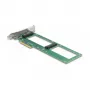 Scheda DeLOCK PCI Express 4.0 x8 su 2 x U.2 NVMe SFF-8639 interne Bifurcation